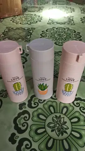 Souvenir botol kaca bonus sablon