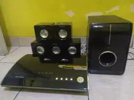 Home theater speaker polytron