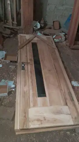 pintu murah pintu kayu solid