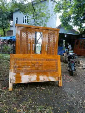 Paket kamar set kayu jati