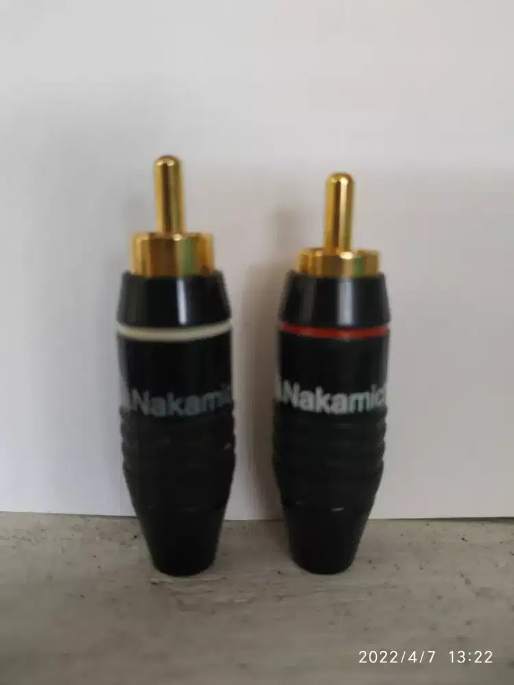 Jek RCA merk nakamichi ( sepasang )