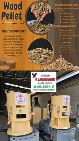 Mesin pellet kayu