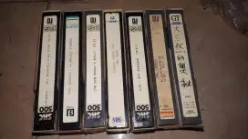 7 bh kaset pita video betamax lagu karaoke dan film lawas kond spt br