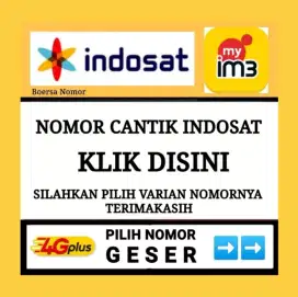 Nomor Cantik Indosat 88888x / Kartu Indosat Cantik ( Tidak Bisa Cod)