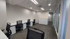 SEWA KANTOR FULLY FURNISHED 68 SQM, JAKARTA SELATAN , MENARA 165