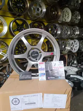 Velg lenso project D spec C r15 4x100 lbr7 et38