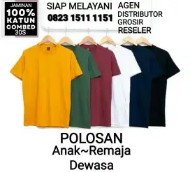 Kaos Premium oblong distro bandung