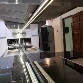 Kitchen set premium custom, hasil dijamin bagus dan sesuai desain