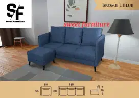 Sofa Capital Bromb type L garansi 2 tahun