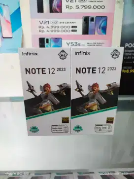 Infinix NOTE 12 2023 8/128 GB Helio G99 NFC || 50 MP|| Garansi Resmi