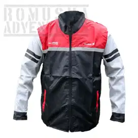 Jaket Honda Jaket Murah Pria Wanita Jaket Motor Jaket Parasit Anti Air