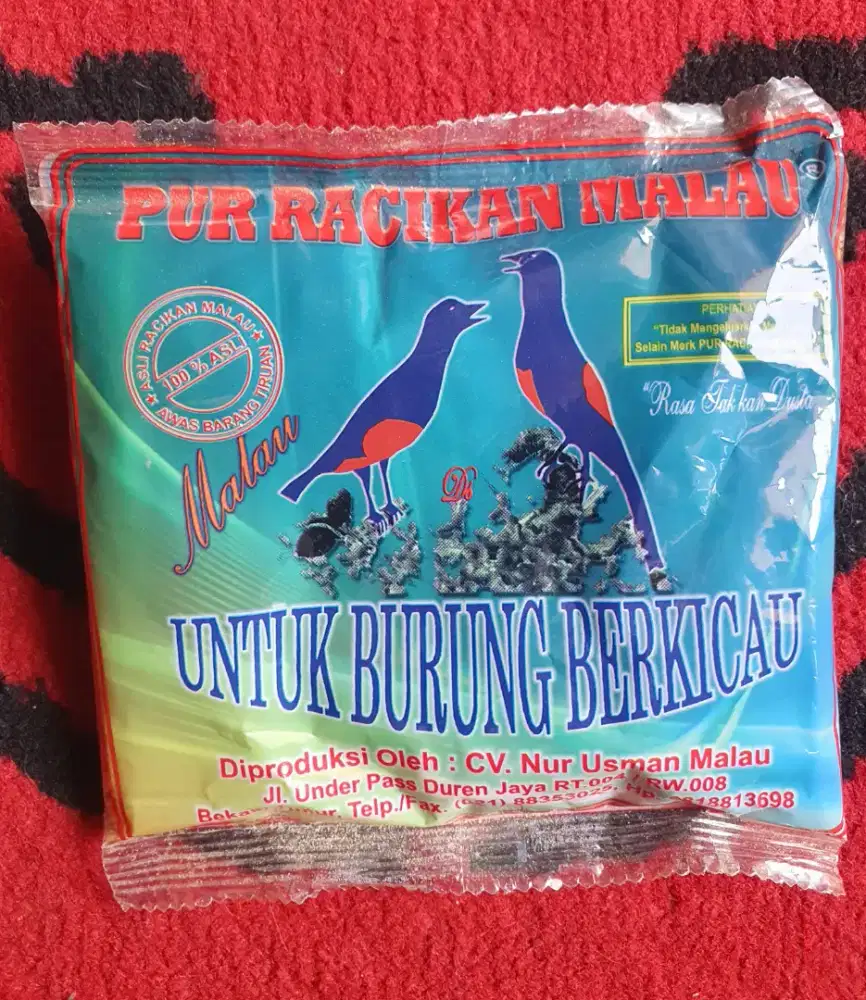 Terlaris Voer Racikan Malau Supaya Burung Cepat Gacor Original Josss
