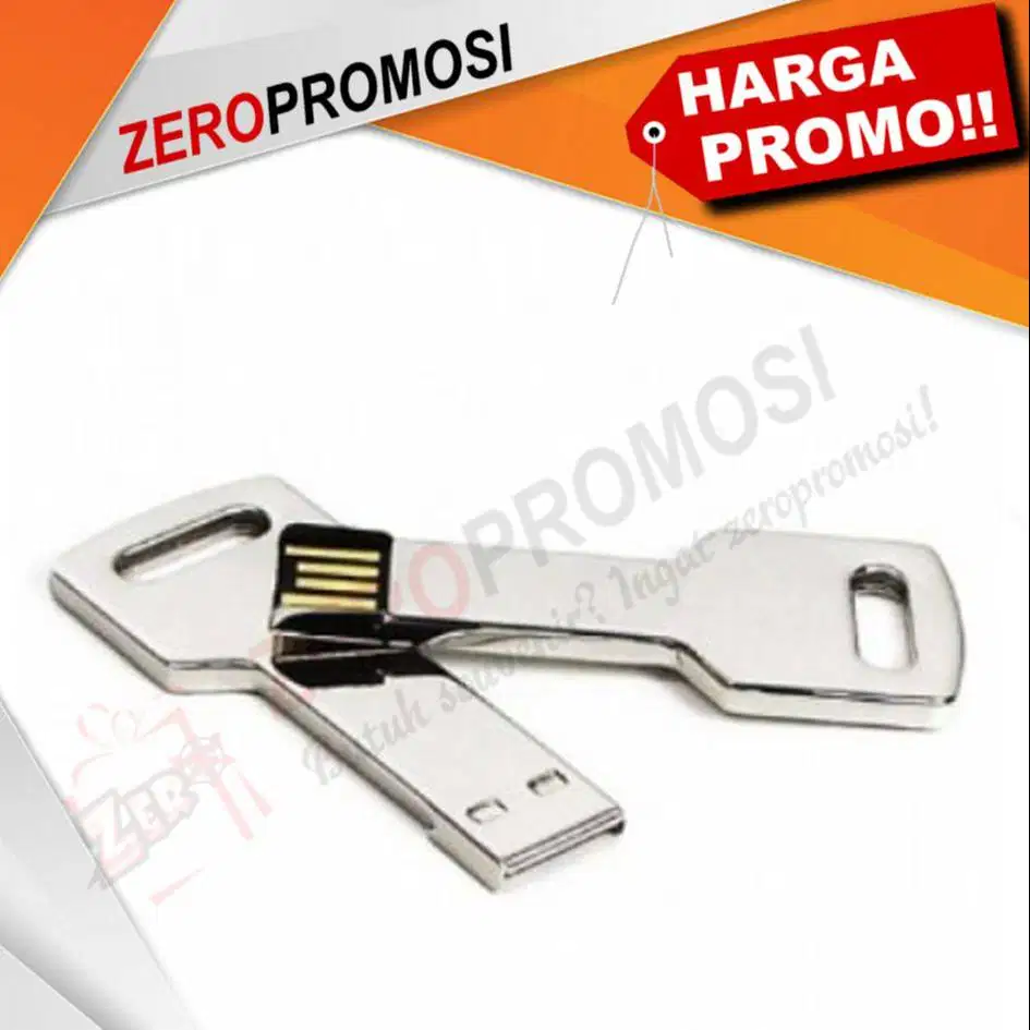 USB Flashdisk Metal Kunci Custom Logo FDMT15