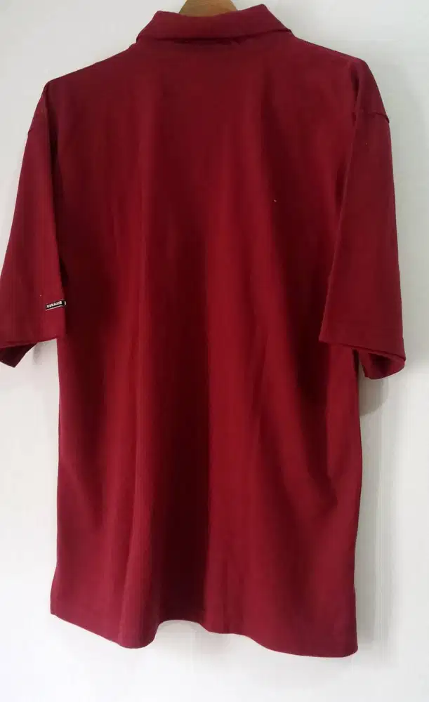 Ready Kirim-2|| freeshp || Sale| Baju Kerah Polo Red Ori Size XL