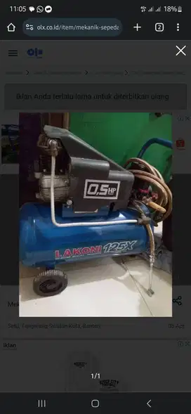 Service sepeda motor