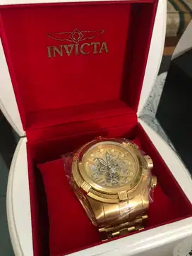 Invicta Men’s 52mm Bolt Gold Watch Original