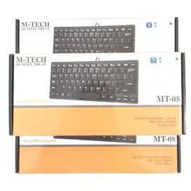 N E W M-Tech Mini Keyboard USB Sangat Cocok untuk Laptop/PC/HP