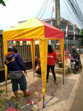 Tenda kafe jualan ready