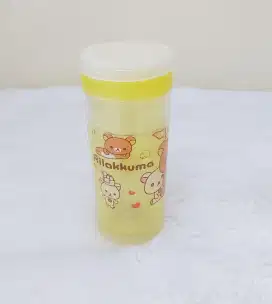 Botol air minum tumbler plastik rilakkuma
