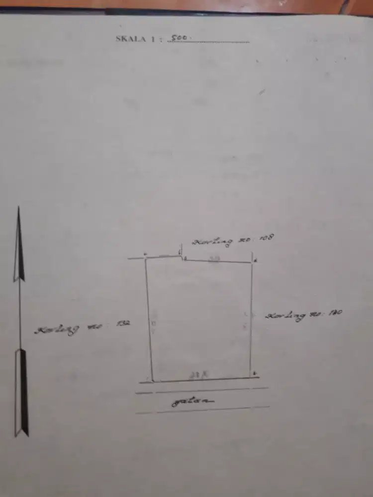 Jual tanah 600m2 jual permeter  CILEGON, SERANG, BANTEN