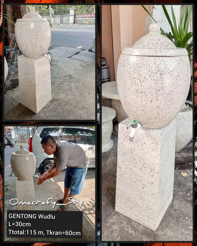 Gentong Wudlu Teraso