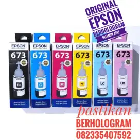 tinta Epson original termurah terlaris tipe 673