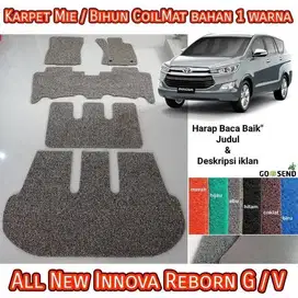 Karpet Mie/ bihun mobil INNOVA ZENIZ / ALL NEW INNOVA REBORN FULL SET