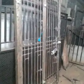 Pintu kasa nyamuk dan pengaman