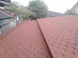 Atap Shingle Bitumen IKO ArmourShield warna Tile Red