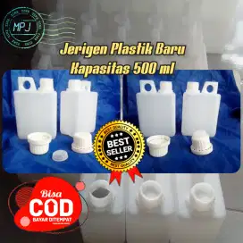 Jual Jerigen Plastik Baru 0,5 Liter - GROSIR