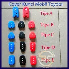 Cover Karet Silikon Remot Mobil Toyota Avanza Rush Agya Yaris Innova