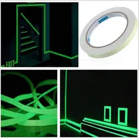 Yikaa Lakban Glow In The Dark 10M Stiker Luminous Tape Safety Lampu