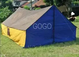 Tenda camping pramuka komando 3x4