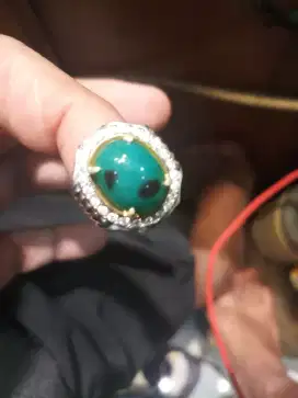 BACAN DOKO ikat cincin perak pesanan tebal