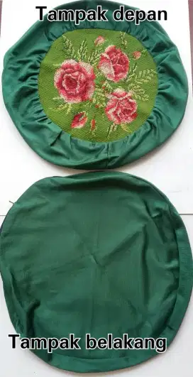Strimin sarung bantal bulat