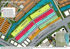 Dijual Rumah Cluster Simprug Residences Uk 10x25 Badan Type Kuta