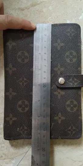 Buku Agenda Louis Vuitton Full Leather Canvas Made In France 2000
