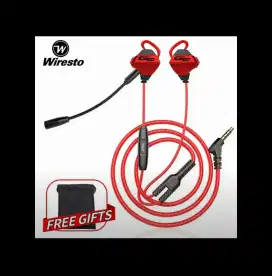 SR Head Set Gaming Hifi Gamo