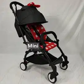 Stroller eclair lite 2 mini mouse preloved second cabin size