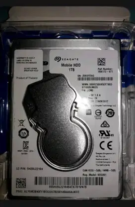 Mobile HDD- Base Model	ST1000LM035 Seagate Product.