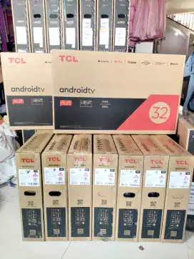 TCL 32 inch digital androidTV new garansi resmi