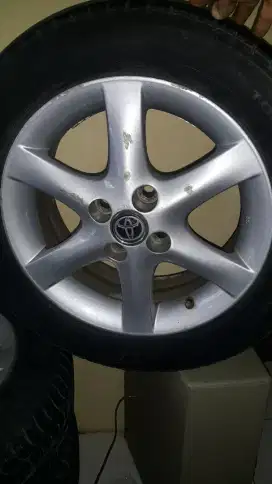 Velg Corolla Altis 15 inch +ban Original Toyota Altis