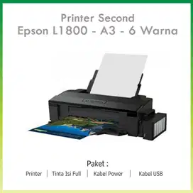 PRINTER SECOND EPSON L1800 6 WARNA A3