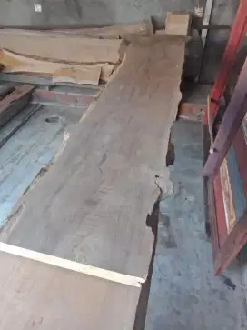 PAPAN JATI UTUH TUA DAN KERING