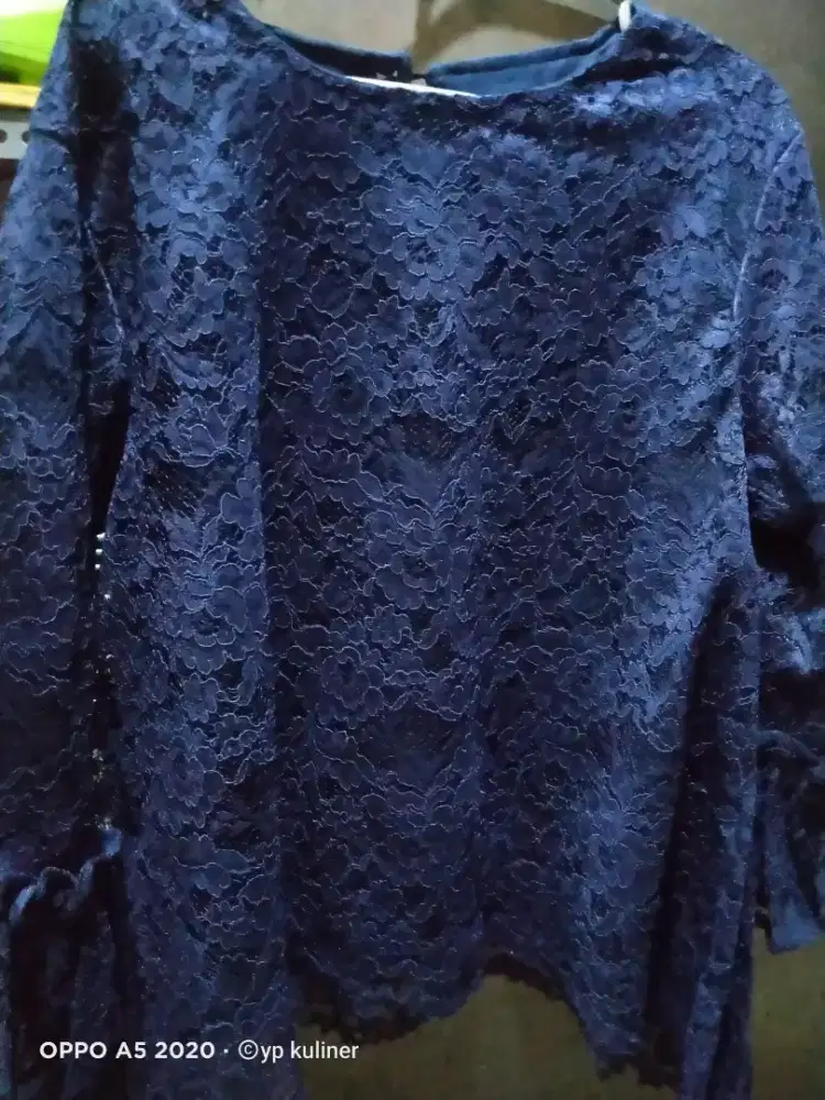 Baju brokat dongker kualitas