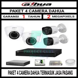 CCTV 4 CAMERA DAHUA 2MP/1080P