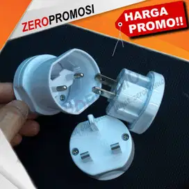 Promosi Custom Universal Travel Adaptor Bulat UAR02