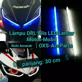 Variasi Lampu DRL led Alis Lentur senja plasma neon tembak sein h4