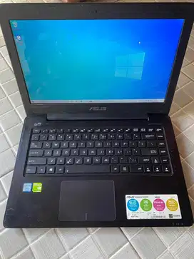Laptop Asus Core i5 Kabylake Nvidia 930MX RAM 8GB SSD + HDD Hitam