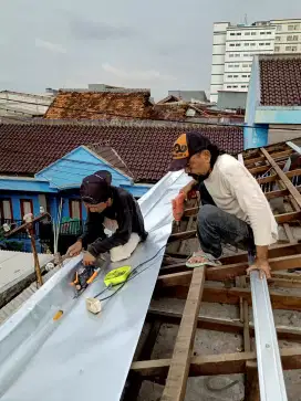 Service atap bocor & renov bangunan amanah & sabar